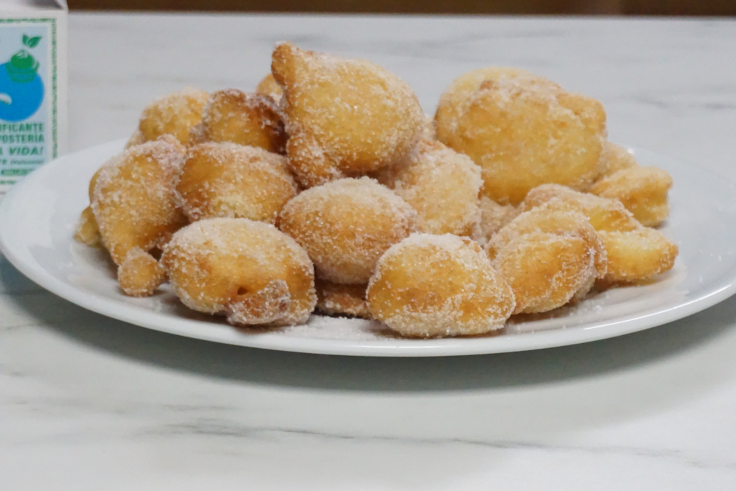 buñuelos de carnaval con el tigre
