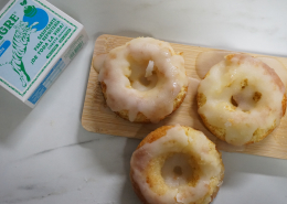 donuts de naranja al horno